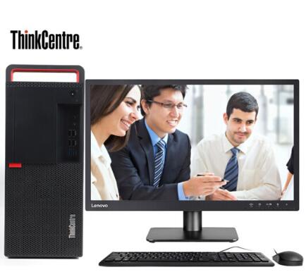 聯(lián)想（ThinkCentre）M720T 高端商用家用辦公娛樂臺式電腦 主機(jī)+21.5英寸顯示器套機(jī)（I5-8500/4G/1T/2G獨(dú)顯/DVDRW）(圖1)